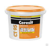 Шпатлевка полимерная CERESIT CT 95  для внутренних работ 25кг