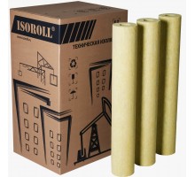 Цилиндры минераловатные ISOROLL без фольги  80x133- 1