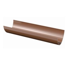 Желоб водосточный ф125мм VERAT 3м коричневый
