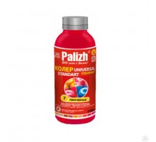 Колеровочная паста Palizh STANDART темно-красный 0,1л