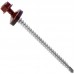 Саморезы кровельные 4,8x 50мм со сверлом RAL 3011 красно-коричневый