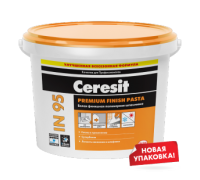 Шпатлевка полимерная CERESIT IN 95 для внутренних и наружных работ 25кг