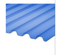 Профилированный поликарбонат Стандарт МП-20 1,15*2м Синий