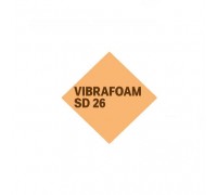 Виброизоляционный материал Эластомер Вибрафом SD 26 оранжевый 25мм 500x2000