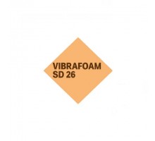 Виброизоляционный материал Эластомер Вибрафом SD 26 оранжевый 12,5мм 500x2000