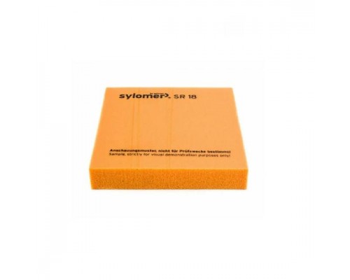 Виброизоляционный материал Эластомер Силомер SR 18 оранжевый 25мм 1500x5000