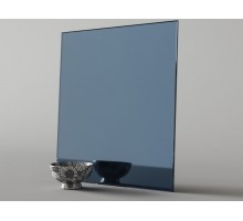 Зеркало листовое тонированное серое 4мм 2550x1605мм