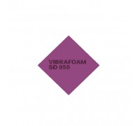Виброизоляционный материал Эластомер Вибрафом SD950 фиолетовый 12,5мм 500x2000