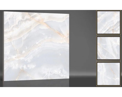 Керамогранит MG-Ceramic Onyx 600x600x10.5мм полированный Gold 1,44м2/51,84м2